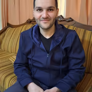 &lsquo;Imad a-Din Abu al-Heija after his release.  Photo: Abdulkarim Sadi, B&rsquo;Tselem, 25 Mar. 2024